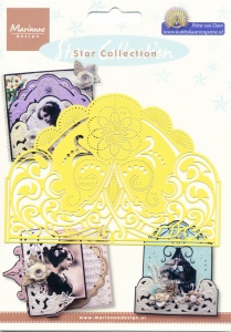 Marianne Design star stencils elegant PD 0017 (Locatie: 5017)
