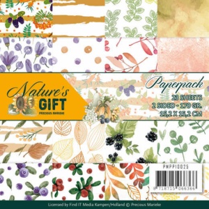 Precious Marieke, Paperpack, 15.2 x 15.2 cm, Nature's Gift, PMPP10025