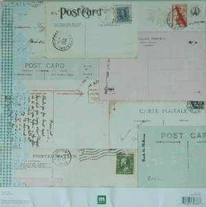 Scrapbook papier, 30.5x30.5 cm, 24 vel, Passport