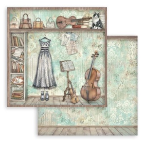 Stamperia Paperpack, 20x20cm, Symphony SBBS144 - Img 5