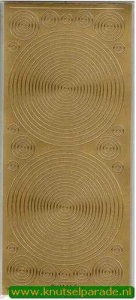 Starform sticker cirkels goud 1144 (Locatie: G030) - Img 2