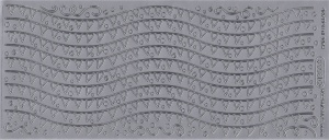 Starform sticker zilver randje 1255 (Locatie: A257) - Img 2