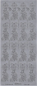 Starform stickervel religie zilver 896 (Locatie: r029) - Img 2