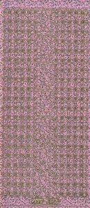 Stickervel holografisch roze XP6564 (Locatie: G210)