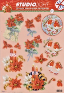 Studio Light, die cut sheet, christmas EASYSL129 (Locatie: 6020)