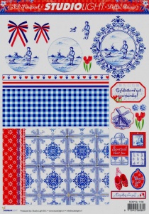 Studio Light knipvel delfts blauw STAPSL1100 (Locatie: 1414)