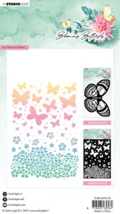 Studio Light mask Blooming Butterfly SL-BB-MASK169 (Locatie: 0924) - Img 2