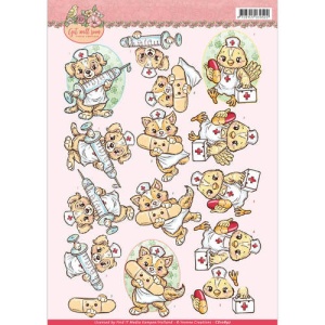Yvonne Creations knipvel beterschap CD10897 (Locatie: 2579)