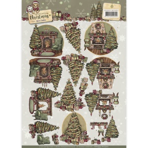 Yvonne Creations knipvel kerstmis CD10957 (Locatie: 2590)