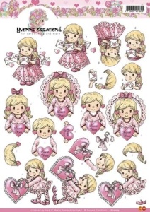 Yvonne Creations knipvel verliefd CD10189 (Locatie: 5803)