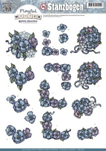 Yvonne Creations stansvel bloemen SB10020 (Locatie: 2249)