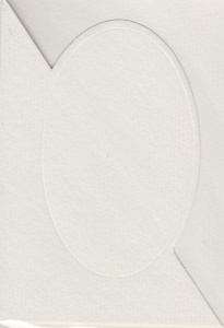 3x creme, dubbele kaart, 3x creme envelop (Locatie: gg005)