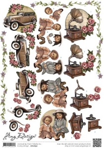 Amy Design knipvel Vintage CD10630 (Locatie: 2602)