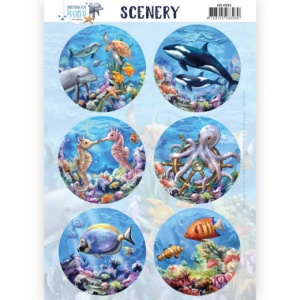 Amy Design stansvel underwater world CDS10029 (Locatie: 1341)