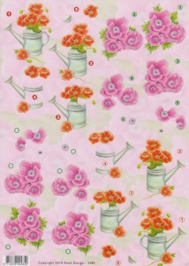 Anne Design knipvel bloemen 2485 (Locatie: 1241)