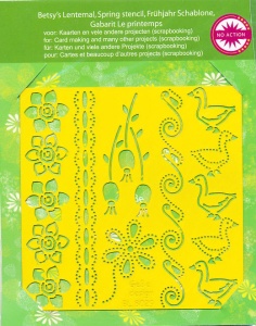 Betsy's snij- embos- prik- en borduurmal Spring BL8029 (Locatie: M114)