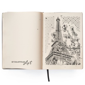 Ciao Bella Clear Stamp, 10cm x 15cm, Le Magnolia, PS6064 (Locatie:) - Img 2