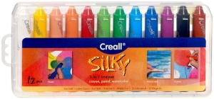 Creall Silky - 3 in 1 crayon - 12 Stuks 08601