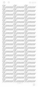 Find It stickervel glanzend goud zomaar CD3003 (Locatie: nn163 )