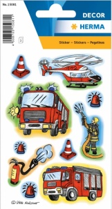 Herma stickers brandweer 3 vel 15081 (Locatie: HE060)
