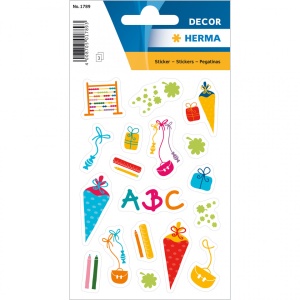 Herma stickers school 3 vel 1789 (Locatie: HE034)