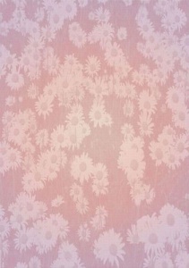 Hobby Idee achtergrondpapier roze/bloemen HI-3094 (Locatie: 2764)