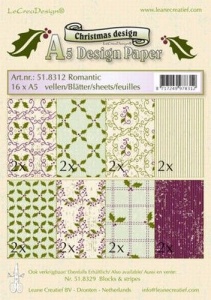 Le Crea Design, design paper, Romantic, A5 51.8312 (Locatie: S2) - Img 1
