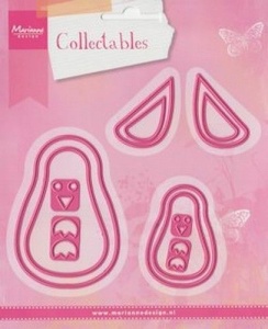 Marianne Design Collectables set penguin COL1331 (Locatie: 5507)