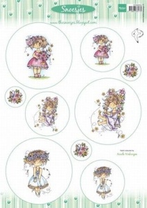 Marianne Design knipvel snoesjes summer 3DHM 0054 (Locatie: 5835)