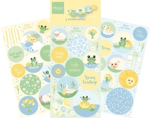 Marianne Design stickers, 3 vel, Dreamy Meadow, CA3223 (Locatie: 0628)