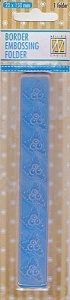 Nellie Snellen embossing folder Holly Border BOF004