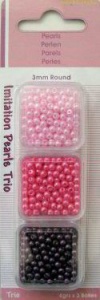 Parelkraaltjes rond 3 mm 12103-0313