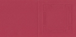 Romak vierkante kaart rood K2-268-23 (Locatie: nn065)