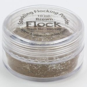 Sparkling Flocking Powder Brown 390192