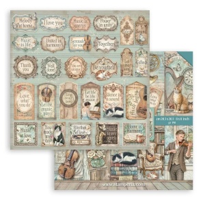 Stamperia Paperpack, 20x20cm, Symphony SBBS144 - Img 2