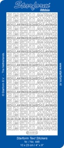 Starform sticker goud zum schulanfang 448 (Locatie: L115)