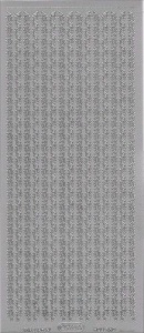Starform sticker randje zilver 976 (Locatie: NN186) - Img 2