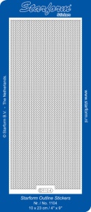 Starform stickervel lijnen zilver 1104 (Locatie: bb139)