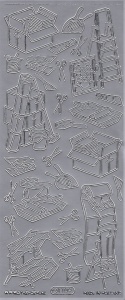 Starform stickervel verhuizing zilver 1109 (Locatie: B179) - Img 2