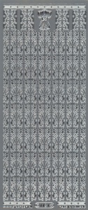 Starform stickervel zilver tekens 1121 (Locatie: i235) - Img 2
