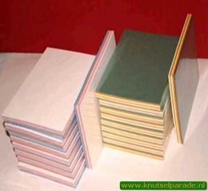 Top Hobby lederlook papier 5 kleuren 50 vel A5 nr. KB 117 - Img 1