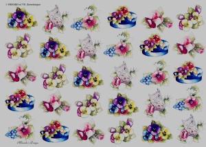 Wekabo knipvel bloemen 718 (Locatie: 2334)
