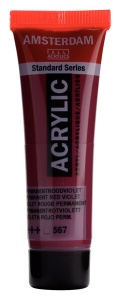 Amsterdam Acrylverf Tube 20 ml Permanentroodviolet 567
