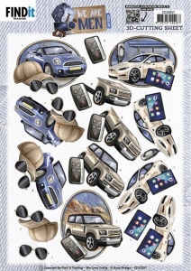 Amy Design knipvel auto's CD12257 (Locatie: 1139)