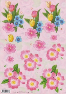 Anne Design knipvel bloemen 2507 (Locatie: 2561)