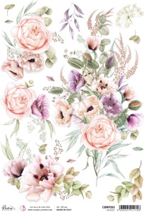 Ciao Bella Rice Paper A4, Bouquet, CBRP263 (Locatie: 1553)