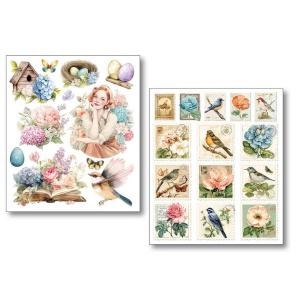Ciao Bella stickers, 10 vel, 14x12 cm, Daydreams MB006 (Locatie: 4613) - Img 6