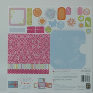 Deja-Views Fold out Album D-208/Scrapbook vouwkarton - Img 1