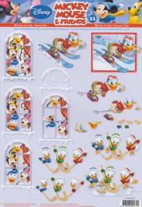 Disney knipvel Mickey Mouse & Friends STAPDIS33 (Locatie: 1739)