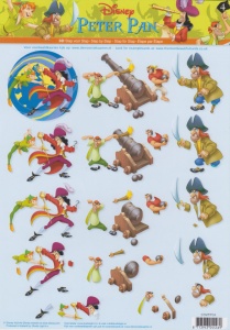 Disney knipvel Peter Pan STAPP04 (Locatie: 0531)